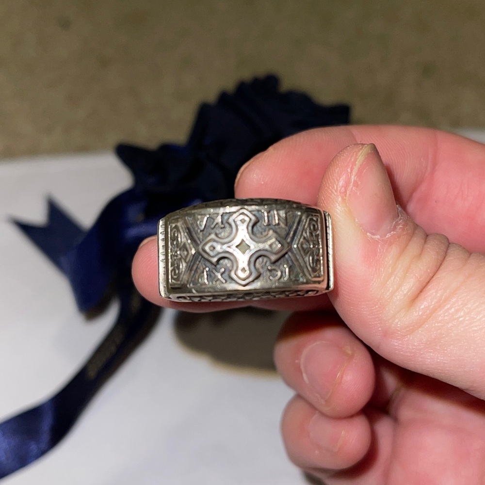 Konstantino ring (sterling silver)